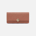 Hutton Large Wallet in Micrograin Leather – Glazed Donut