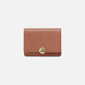 Hutton Small Wallet in Micrograin Leather – Glazed Donut