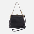 Amelia Crossbody in Micrograin Leather – Black