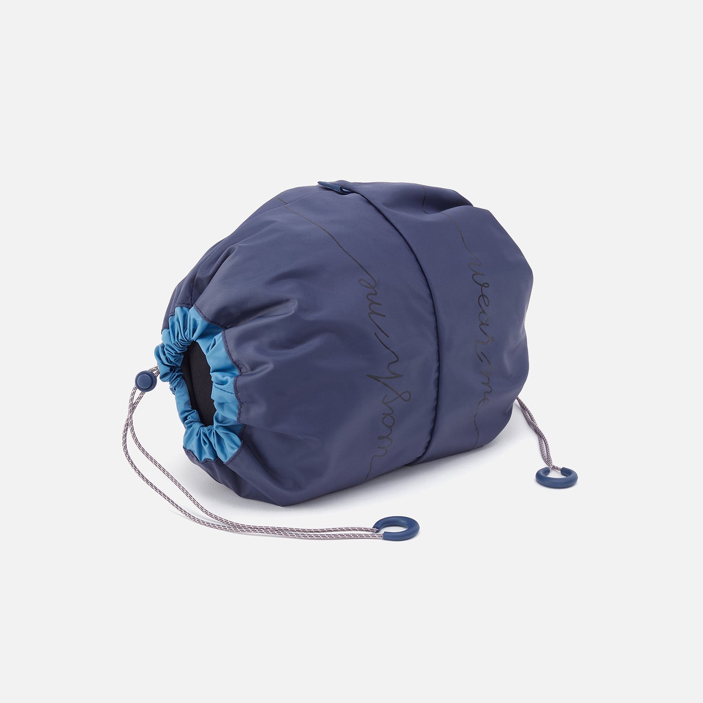 WEAR ME > WASH ME Pack Sack in CaRefiber recycled nylon – Ocean - HOBO