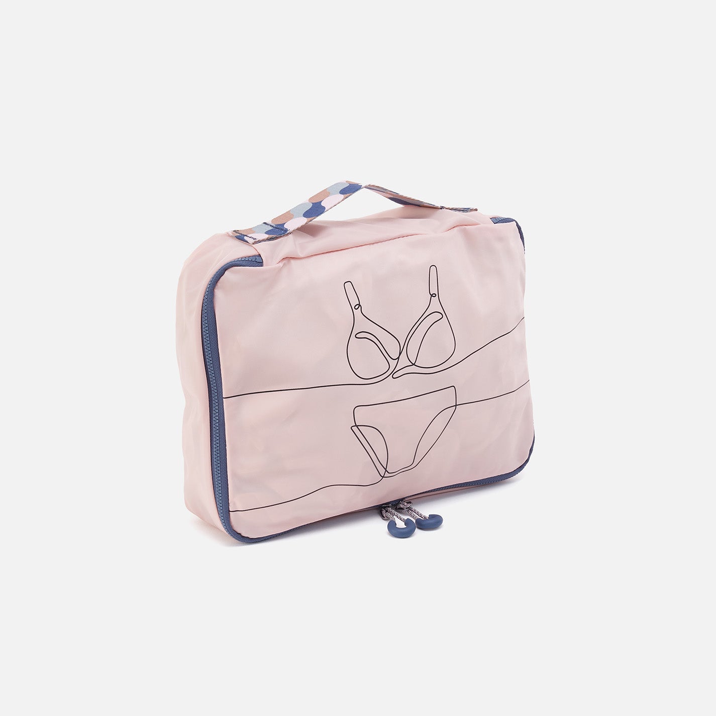 SET TO GO Packing Cube Medium in CaRefiber recycled nylon – Lotus - HOBO