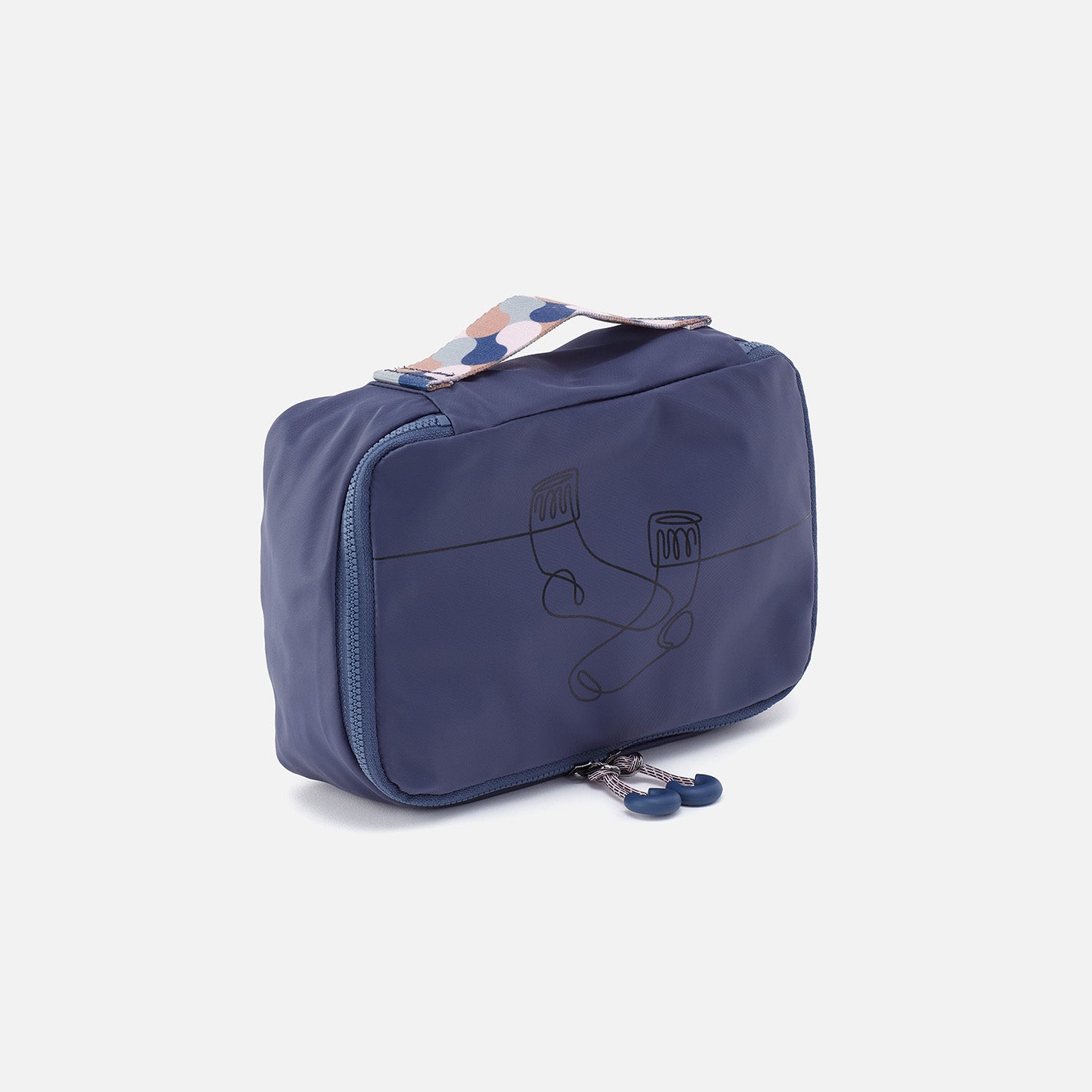 SET TO GO Packing Cube Small in CaRefiber recycled nylon – Ocean - HOBO