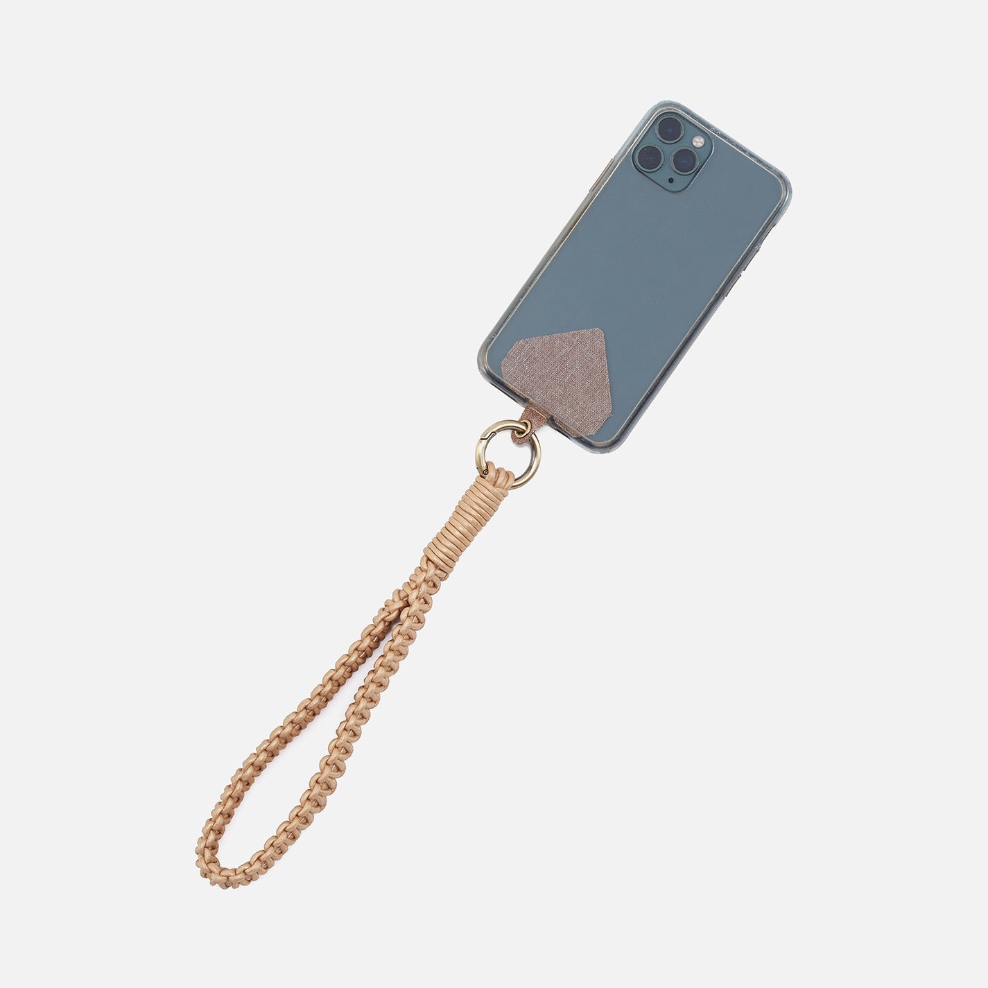 Leather Cord Strap In Coated Leather Cording – Golden - HOBO