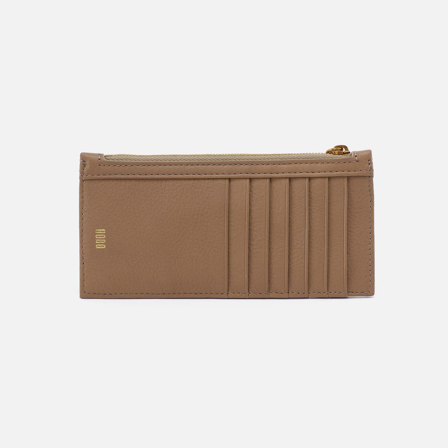 Carte Card Case in Pebbled Leather – Cedar Sagebrush - HOBO