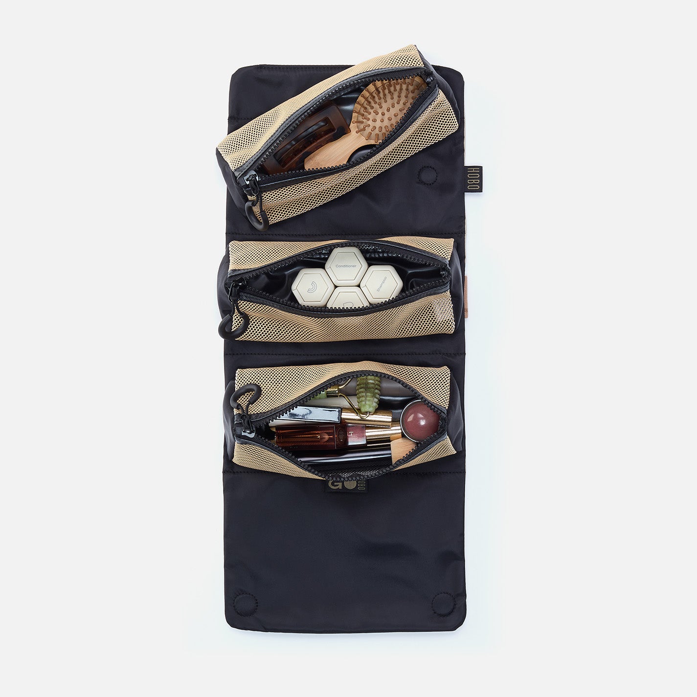 ROLL MODEL Kit in EverShine nylon – Coffee Gold Metallic - HOBO