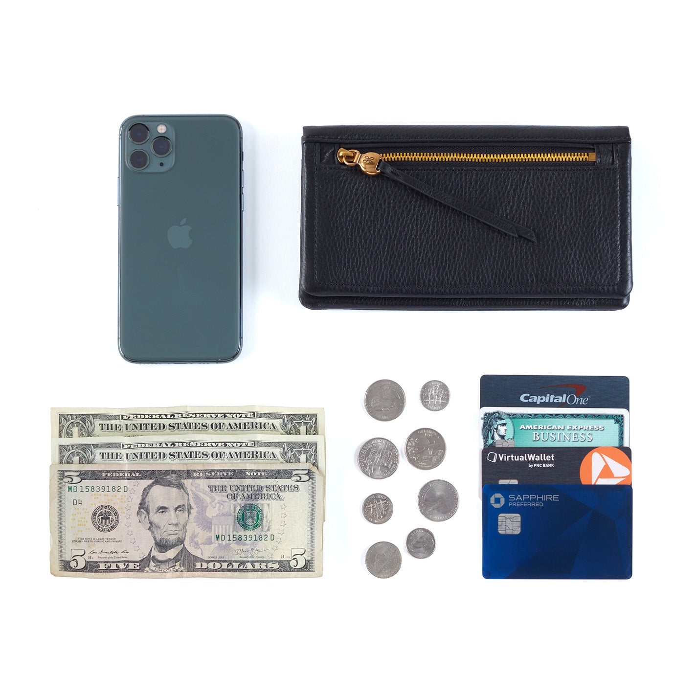 Lumen Continental Wallet In Pebbled Leather – Sandstorm - HOBO