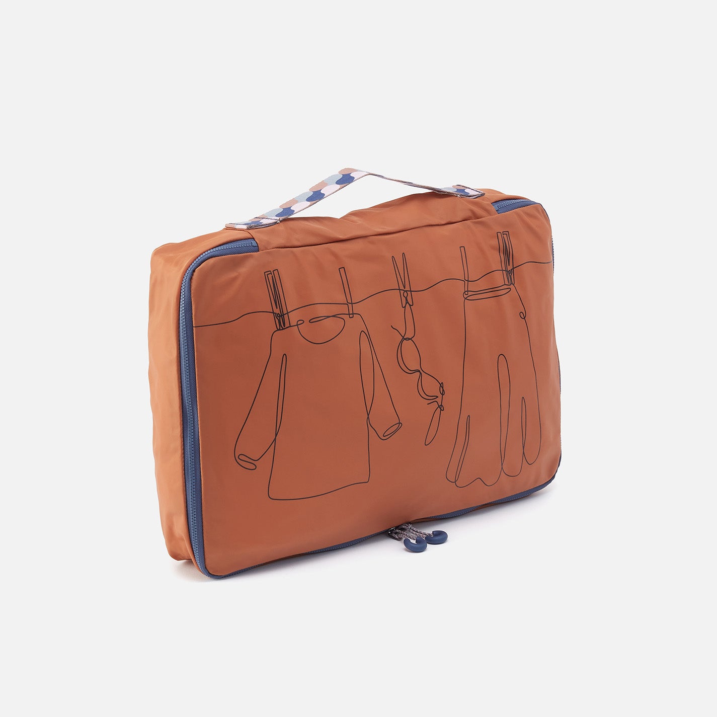 SET TO GO Packing Cube Large in CaRefiber recycled nylon – Dune - HOBO