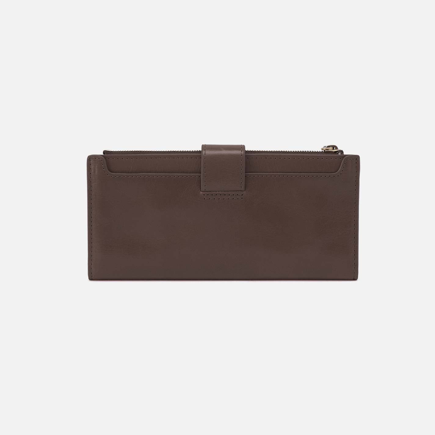 Dunn Continental Wallet in Polished And Printed Leather – Hearthstone - HOBO